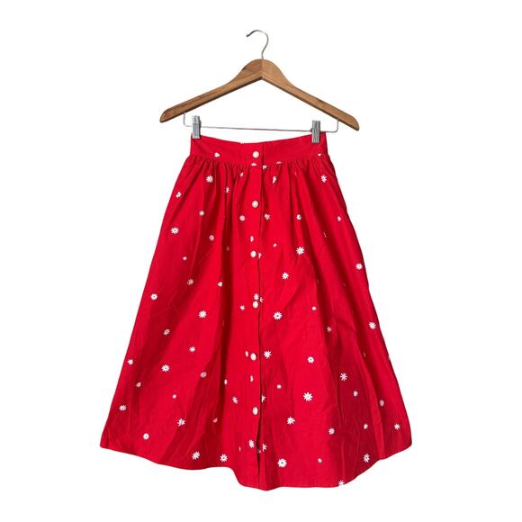 ban.do Dresses & Skirts - ban.do  Floral Daisy A Line MIDI Skirt XS